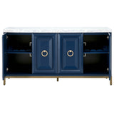 Carrera Marble Media Sideboard Carrera Marble Media Sideboard