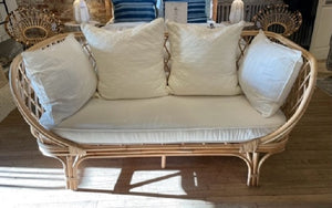 Bamboo Loveseat - 79% OFF - CLEARANCE