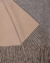 Cashmere Blend Reversible Throw Blanket - 4 Colors