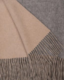 Cashmere Blend Reversible Throw Blanket - 4 Colors