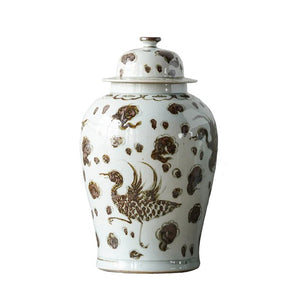 Hand Painted Temple Jar