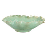 Celadon Ruffle Bowl
