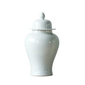 Crackle Glaze Temple Jar
