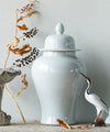 Crackle Glaze Temple Jar