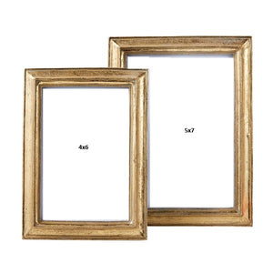 Gold Leaf Picture Frame - 2 Sizes