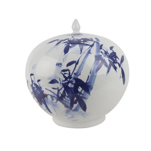 Hand Painted Ginger Jar