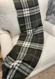 Cashmere Blend Plaid Throw Blankets - 4 Plaids