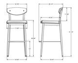 Klint Stool - Counter or Bar Height
