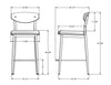 Klint Stool - Counter or Bar Height