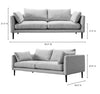 Lavar Sofa - 2 Colors