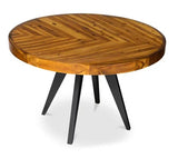 Parquet Round Loft Dining Table