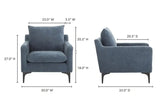 Lyons Armchair - Two Colors
