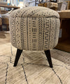 Vintage Mudcloth Ottoman 50% OFF CLEARANCE