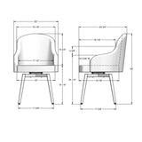 Heston Swivel Chair