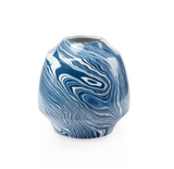 Blue Marble Small Vase