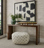 Burlwood Console Table