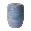 Blue Denim Garden Stool