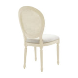 Verona Luigi Oval Cane Back Dining Chair