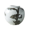 Hand Painted Storage Jar