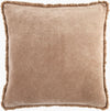 Washed Cotton Velvet Pillow - 3 Colors