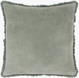 Washed Cotton Velvet Pillow - 3 Colors