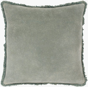 Washed Cotton Velvet Pillow - 3 Colors