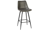 Faux Leather Stool - Counter & Bar Height