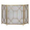 Art Deco Fireplace Screen - 2 Finishes