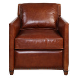 Morris Leather Club Chair - 2 Colors