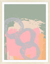 Pastel Collage Framed Art - 2 Versions