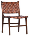 Woven Leather Chair - 3 Colors