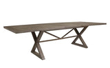 X Base Extension Dining Table - 3 Finishes