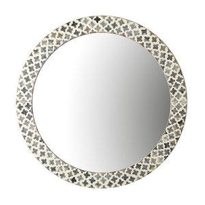 Madras Round Mirror