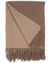 Cashmere Blend Reversible Throw Blanket - 4 Colors